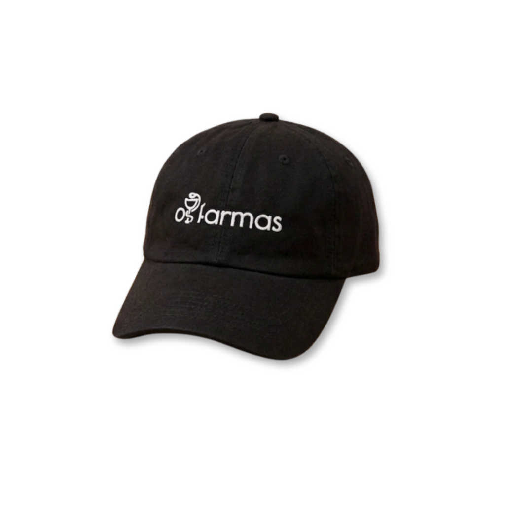 Boné preto oiFarmas